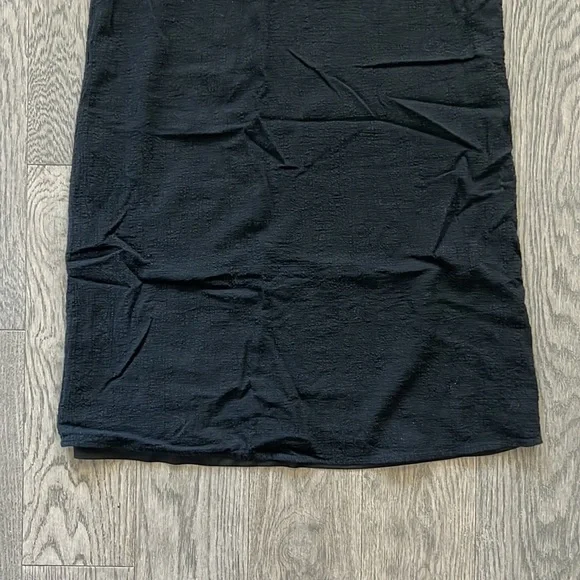 🌼THML🌼 Eloise Embroidered Black Shift Dress, Size M - Picture 4 of 11